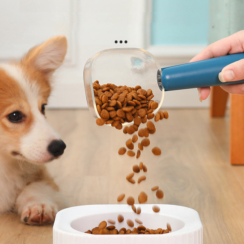 EcoTail™ Pet Food Measuring Scoop with Scale (EcoSafe)