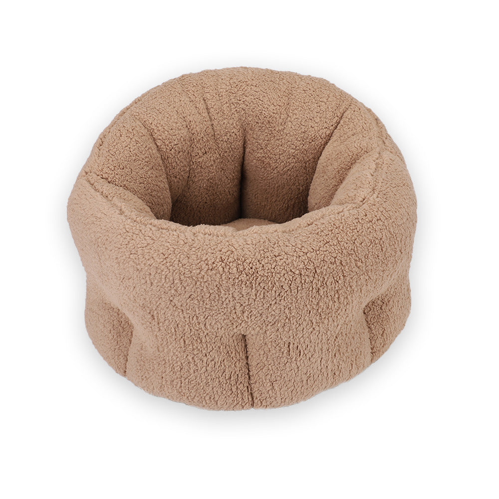 EcoTail™ Plush Pet Bed – Calming Washable Sofa for Dogs & Cats (EcoSafe)
