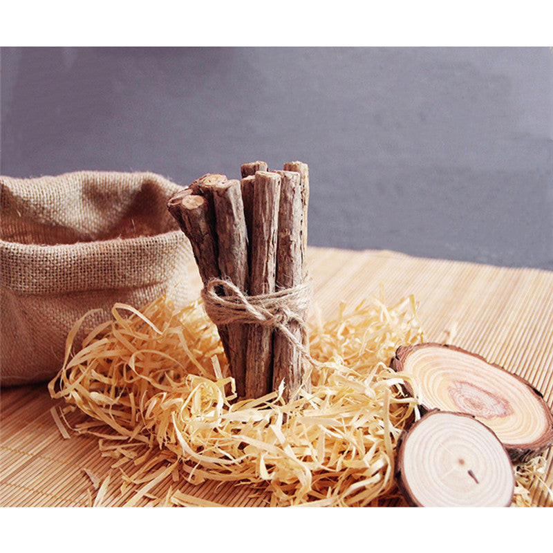 EcoTail™ Natural Wood Chew Sticks – Dental Teething Snacks for Cats (10 Bags)(EcoSafe)