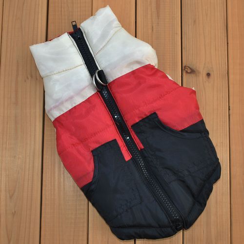 EcoTail Padded Winter Dog Vest with Harness Buckle