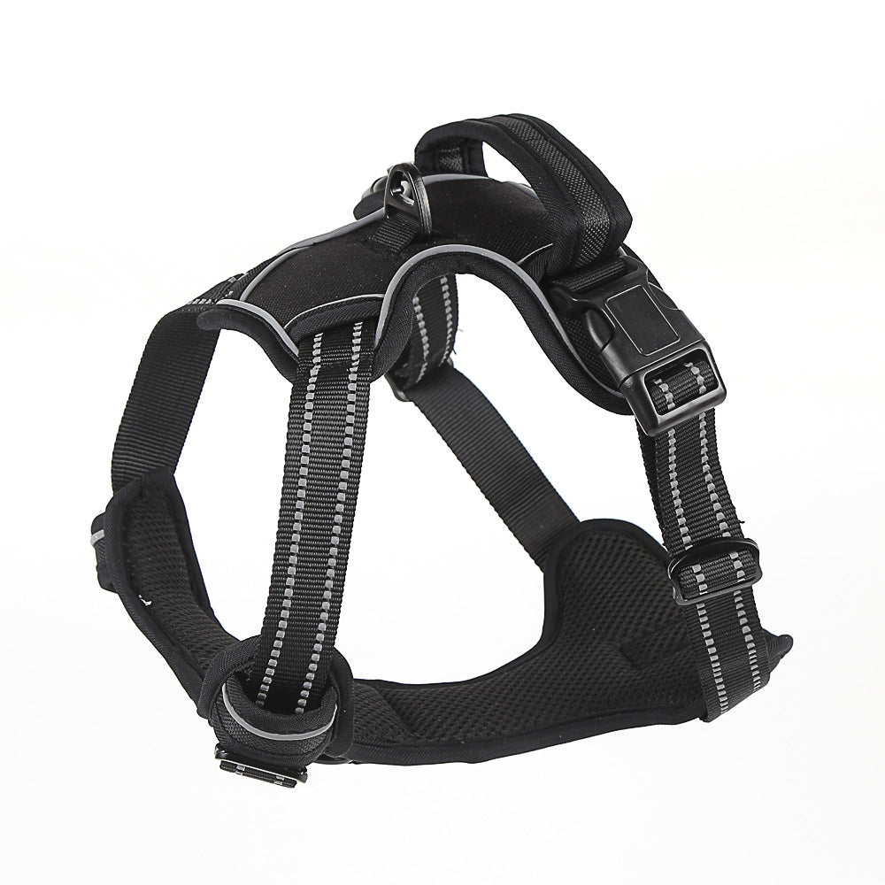 EcoTail™ No-Pull Dog Harness – Breathable Reflective Pet Vest (Adjustable)(EcoSafe)