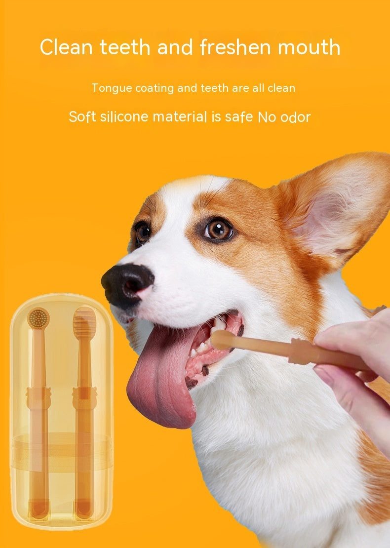 EcoTail™ Pet Toothbrush (Dog EcoSafe)