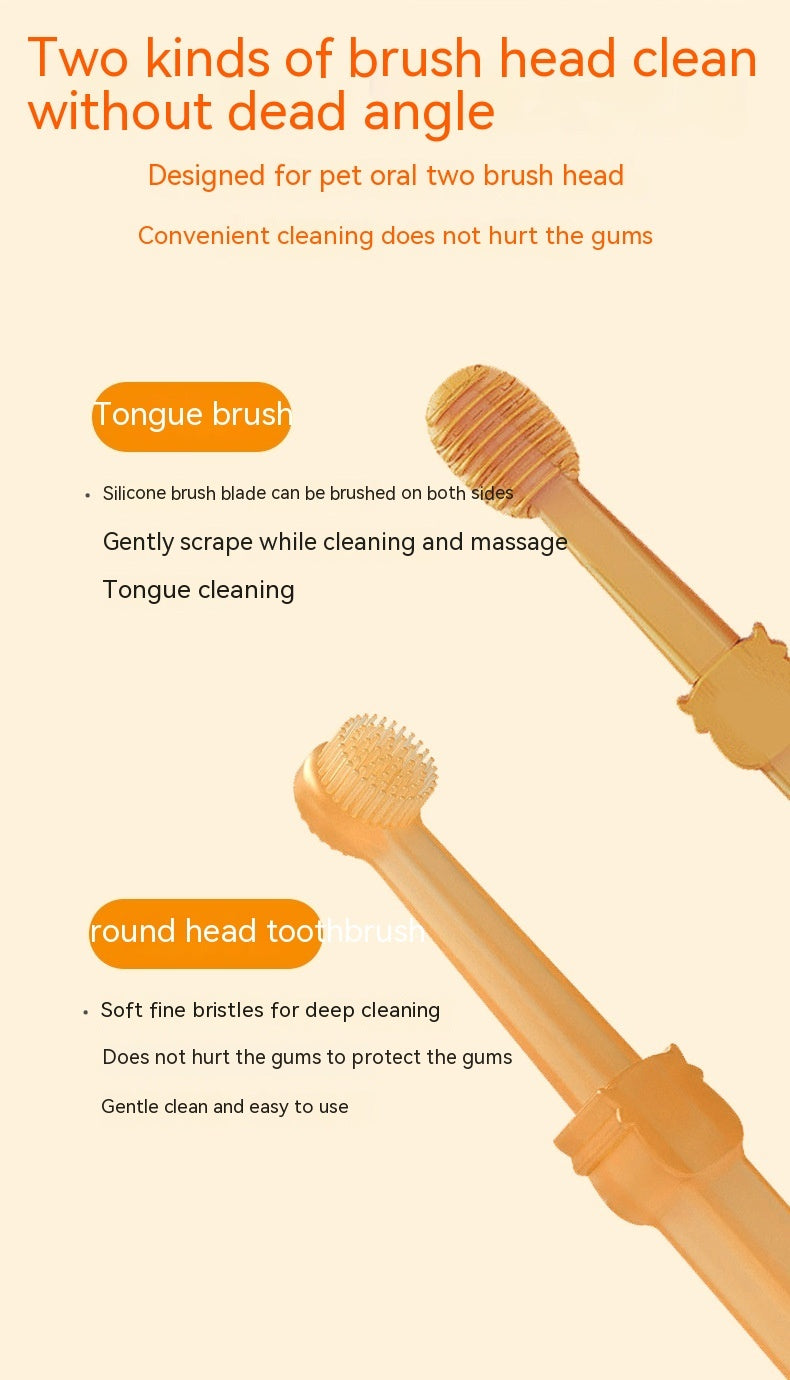 EcoTail™ Pet Toothbrush (Dog EcoSafe)