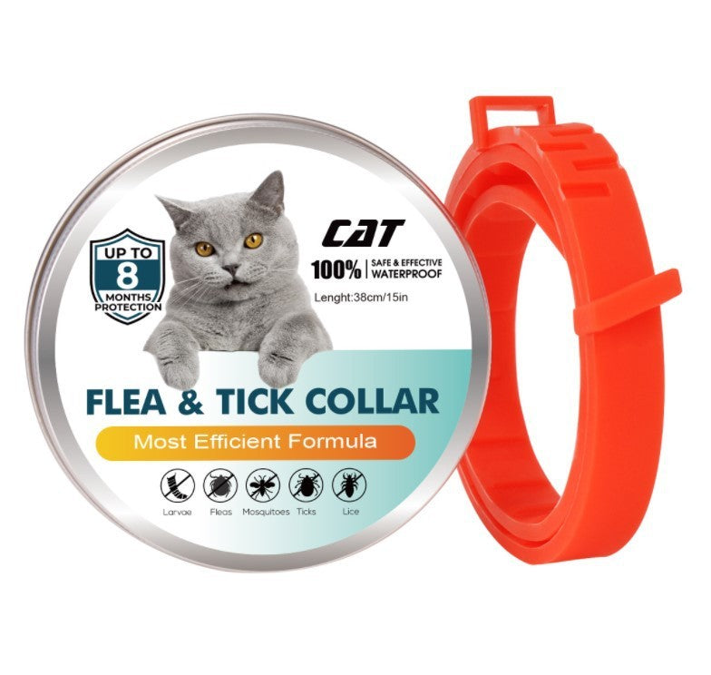 EcoTail™ Natural Flea & Tick Collar – Essential Oil Repellent for Dogs & Cats (EcoSafe)