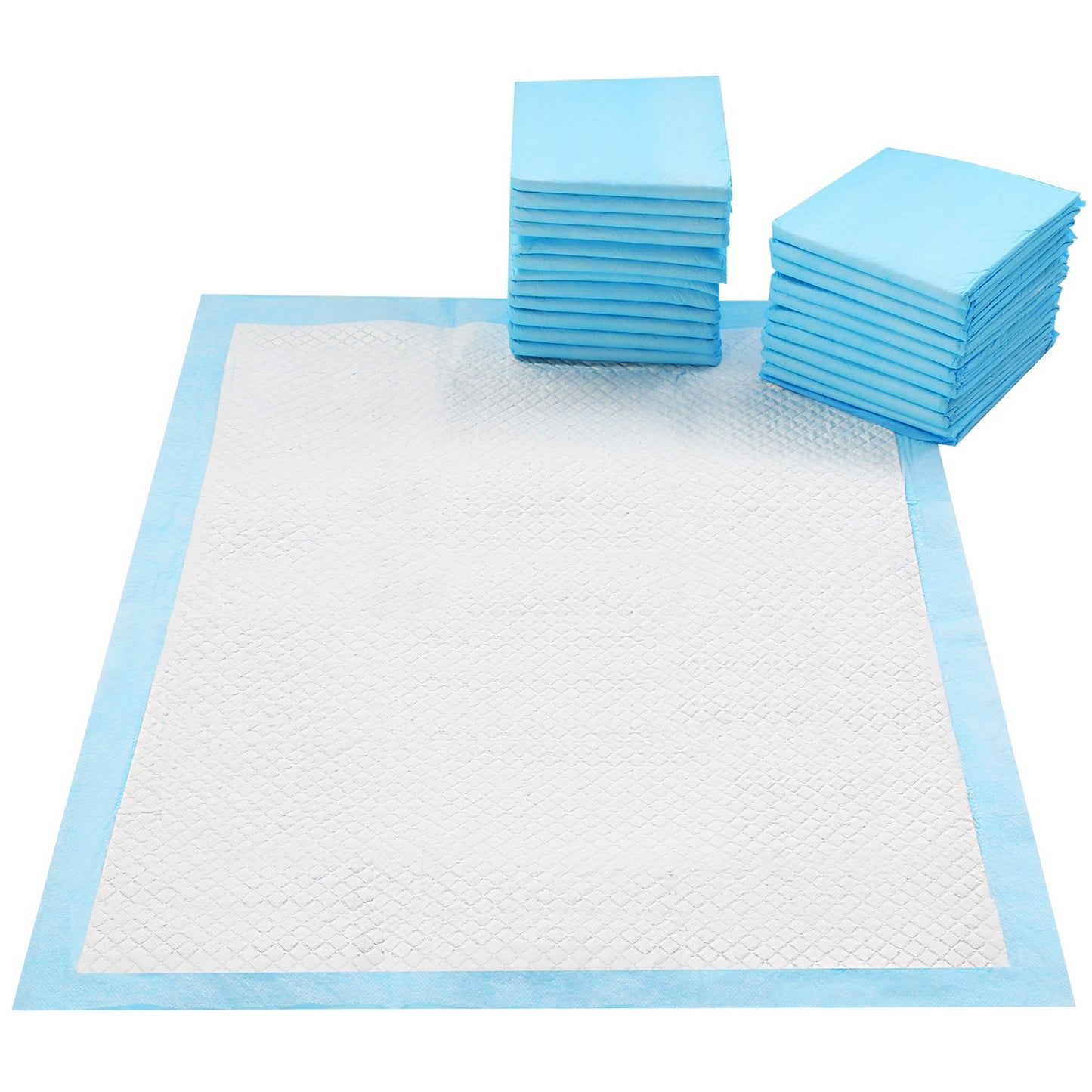EcoTail™ Pet Training Pads – 50 Pack Leak-Proof Absorbent Mats (24” x 18”) (EcoSafe)