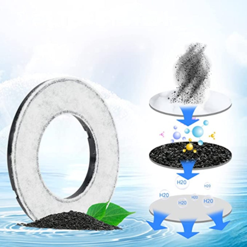 EcoTail™ Smart Floating Water Bowl features a 2L anti-overflow design