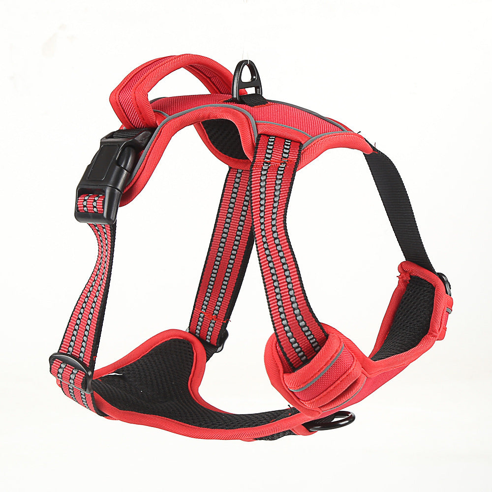 EcoTail™ No-Pull Dog Harness – Breathable Reflective Pet Vest (Adjustable)(EcoSafe)
