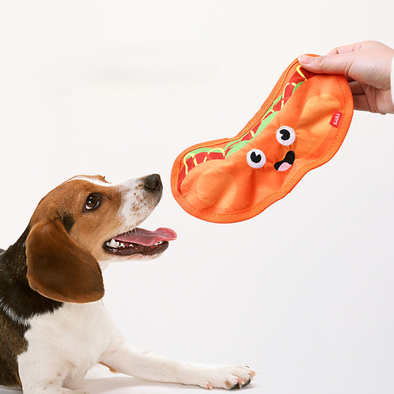 EcoTail Crinkle Dog Toy – No-Stuffing