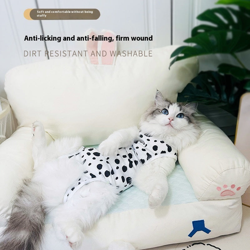 EcoTail Post-Surgery Recovery Suit (Cats & Small Pets)