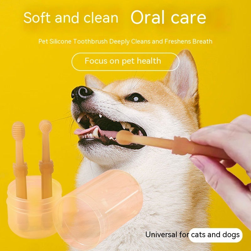 EcoTail™ Pet Toothbrush (Dog EcoSafe)