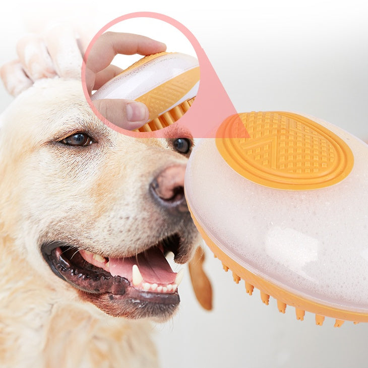 EcoTail™ 2-in-1 Pet Bath & Massage Brush (Dog EcoSafe)