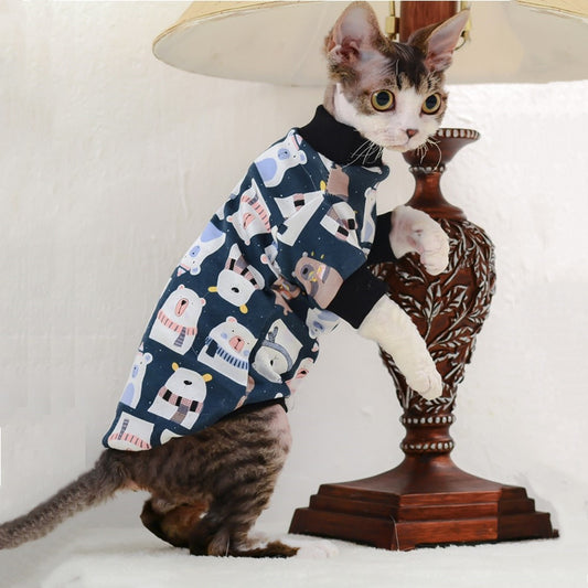 EcoTail Lightweight Cat Shirt (Hairless & Sensitive Breeds)