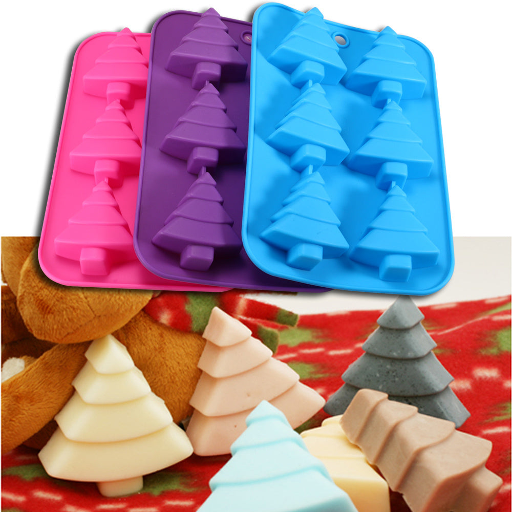 EcoTail Christmas tree silicone mold for cats and dogs