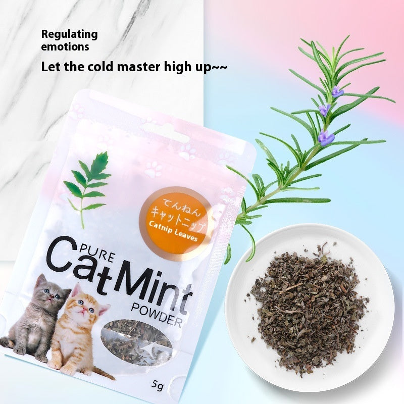 EcoTail™ Cat Mint Leaf Powder Treats (EcoSafe)