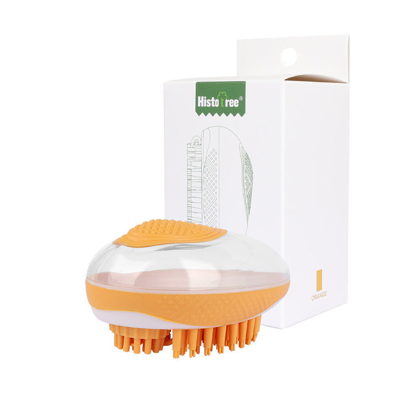 EcoTail™ 2-in-1 Pet Bath & Massage Brush (Dog EcoSafe)