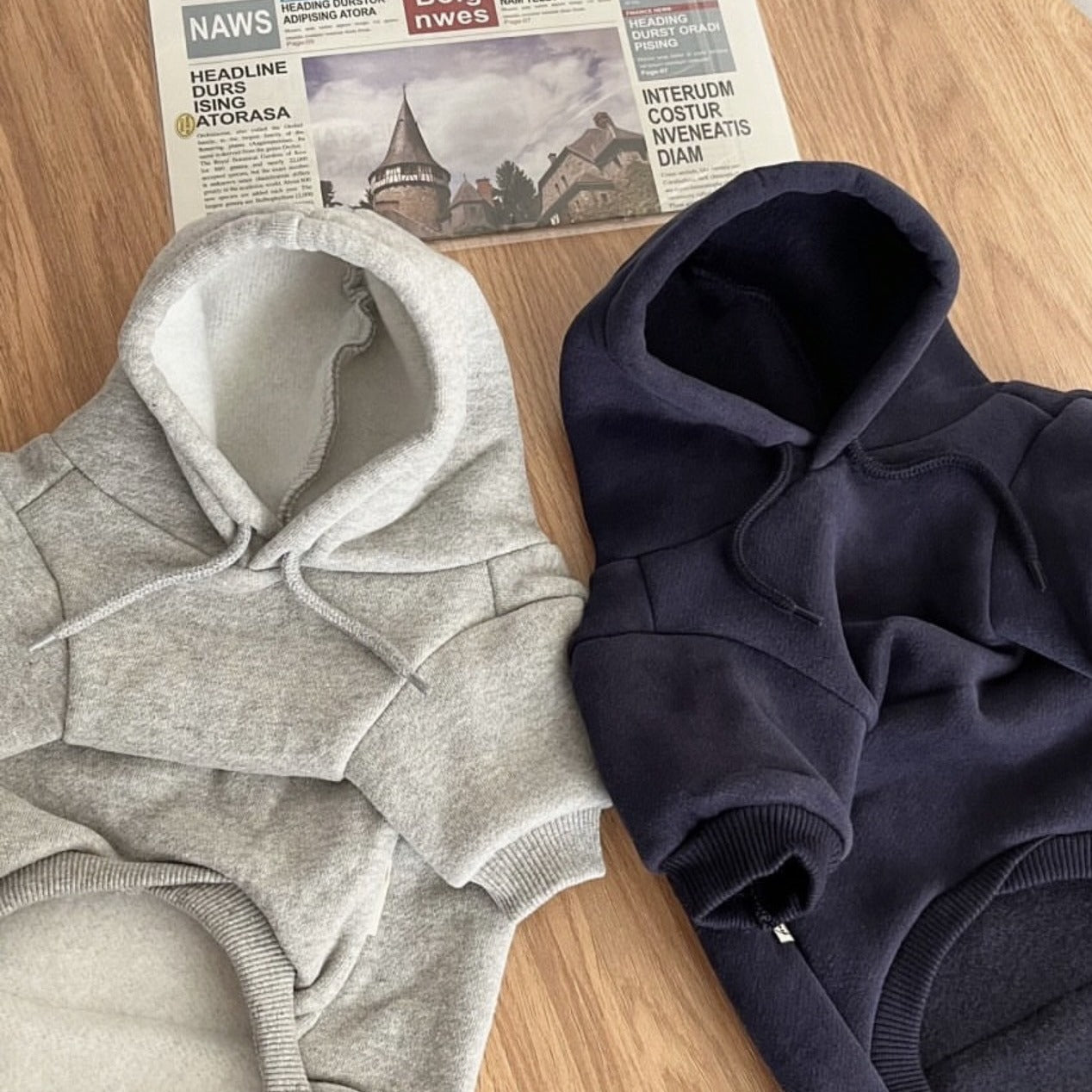EcoTail Puppy Hooded Sweater (Teddy & Small Breeds)