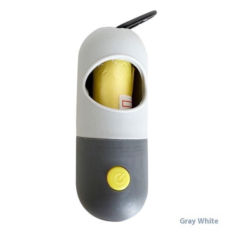 EcoTail™ LED Dog Poop Bag Dispenser – Waste Bag Holder with Light (EcoSafe)