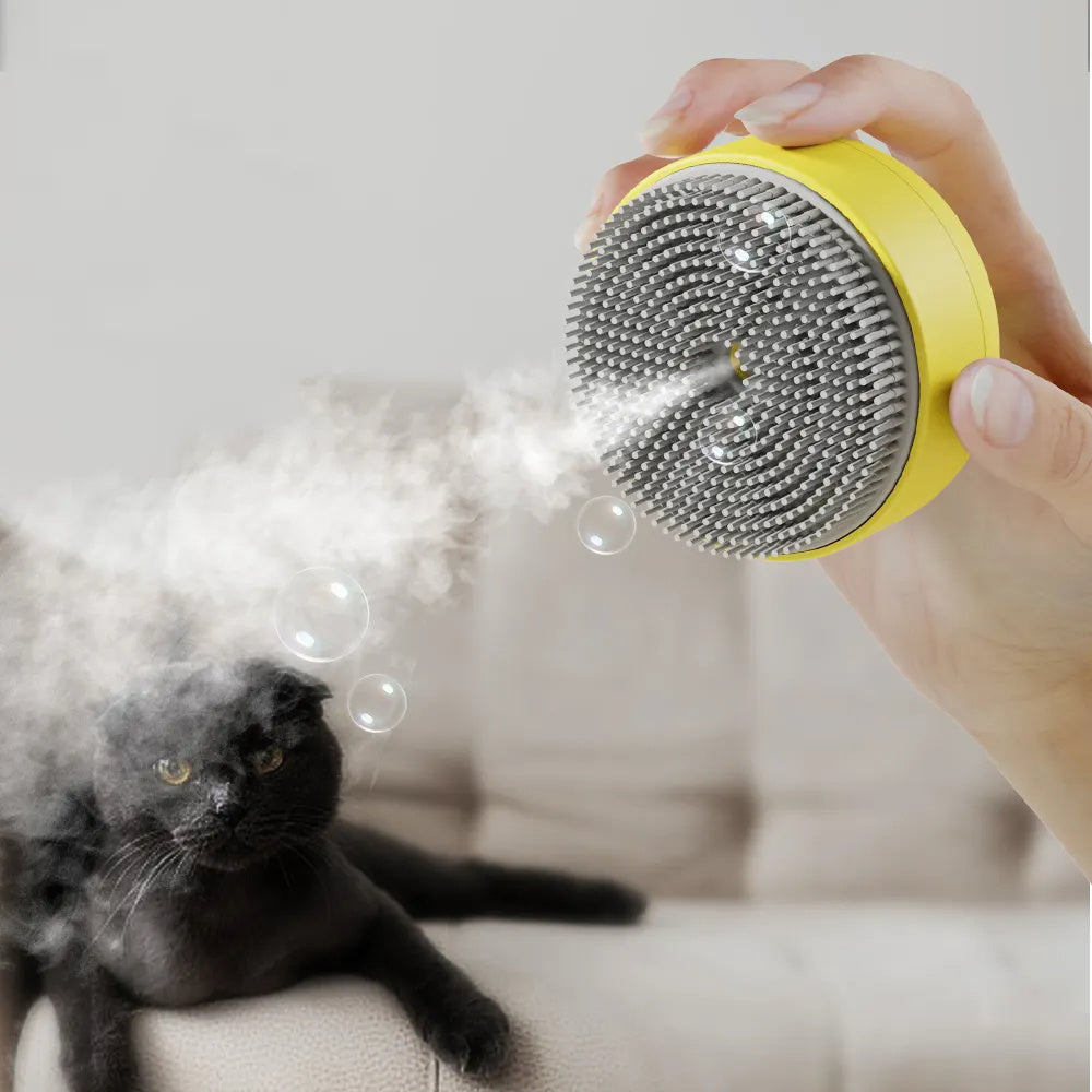 EcoTail™ 3 in 1Steam Grooming Brush (EcoSafe)