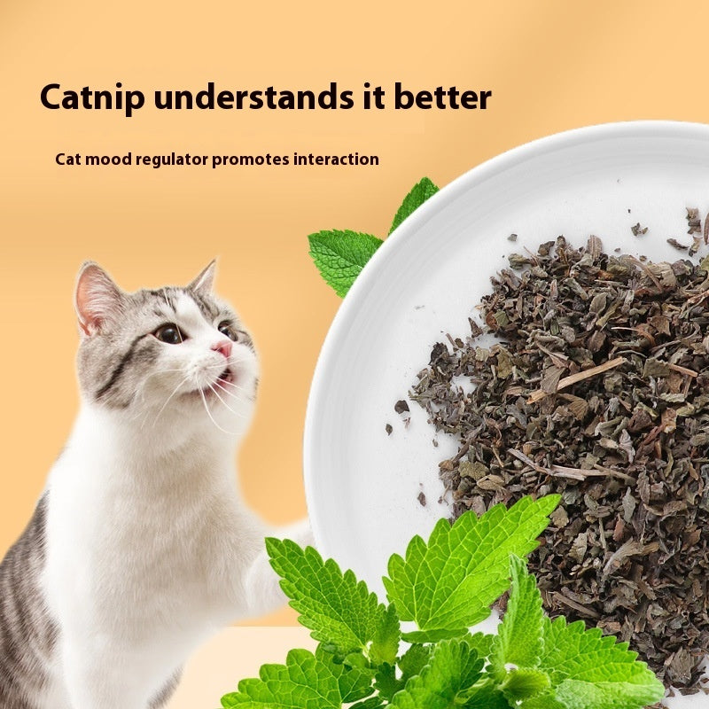EcoTail™ Cat Mint Leaf Powder Treats (EcoSafe)