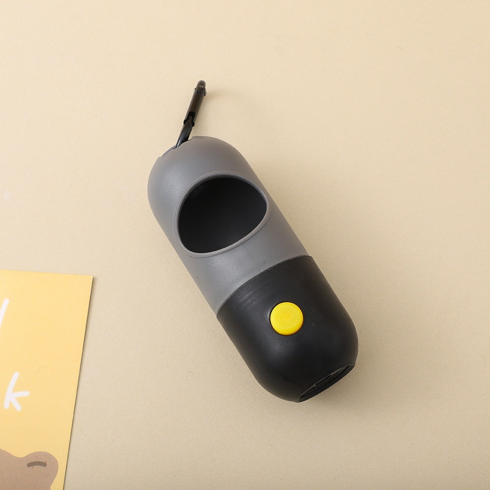 EcoTail™ LED Dog Poop Bag Dispenser – Waste Bag Holder with Light (EcoSafe)