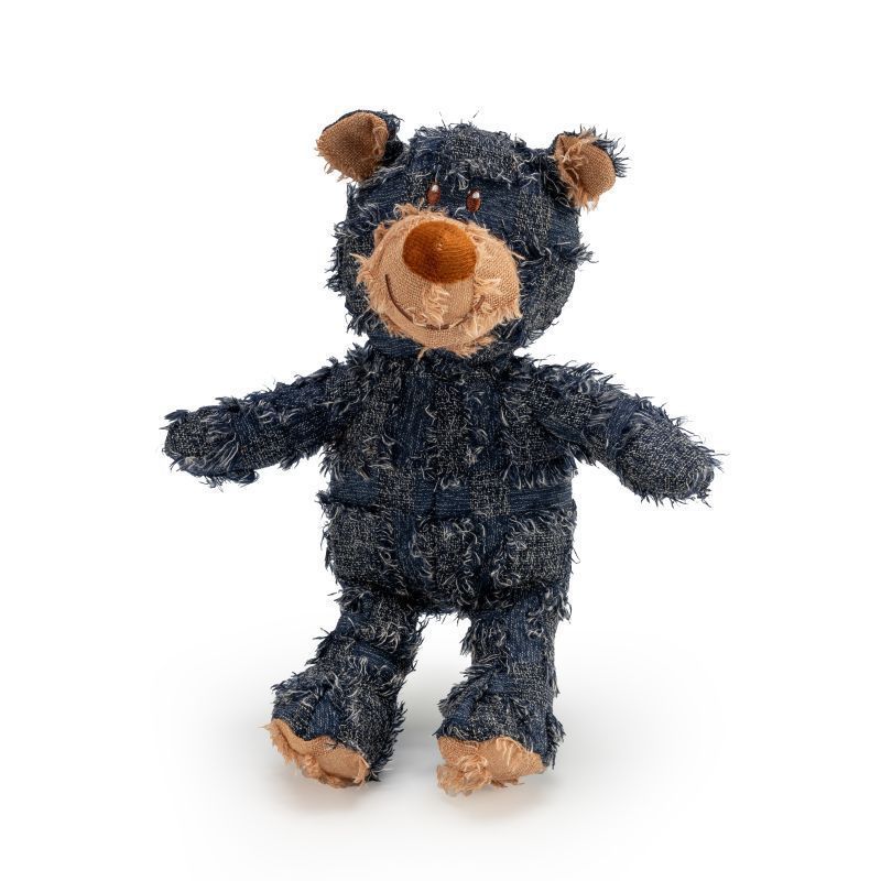 EcoTail Indestructible Squeaky Bear Toy – Heavy Chewers