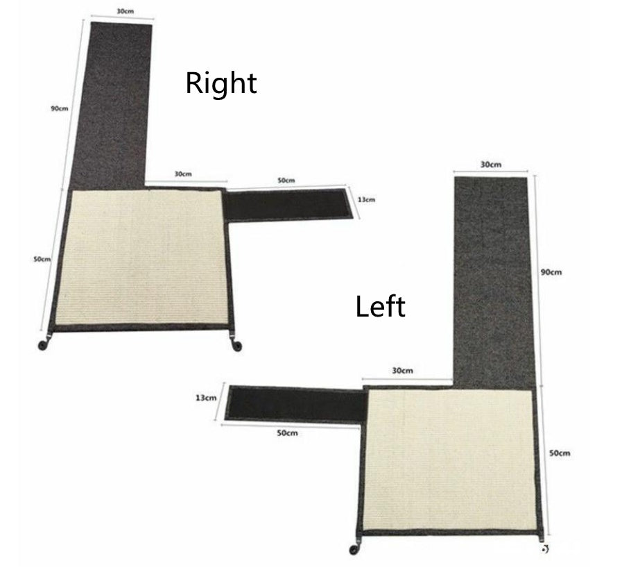 EcoTail™ Cat Claw Scratcher Mat – Durable Sisal Pad