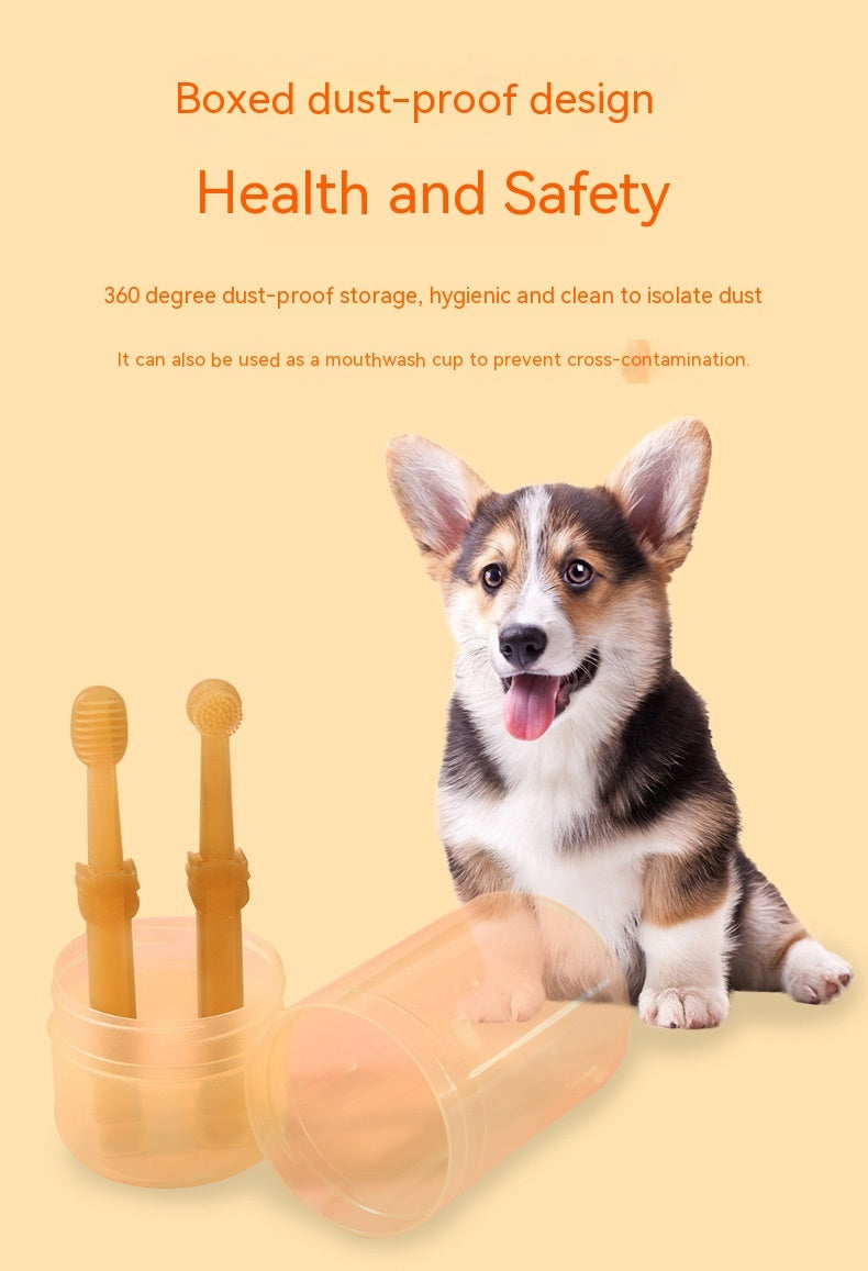 EcoTail™ Pet Toothbrush (Dog EcoSafe)