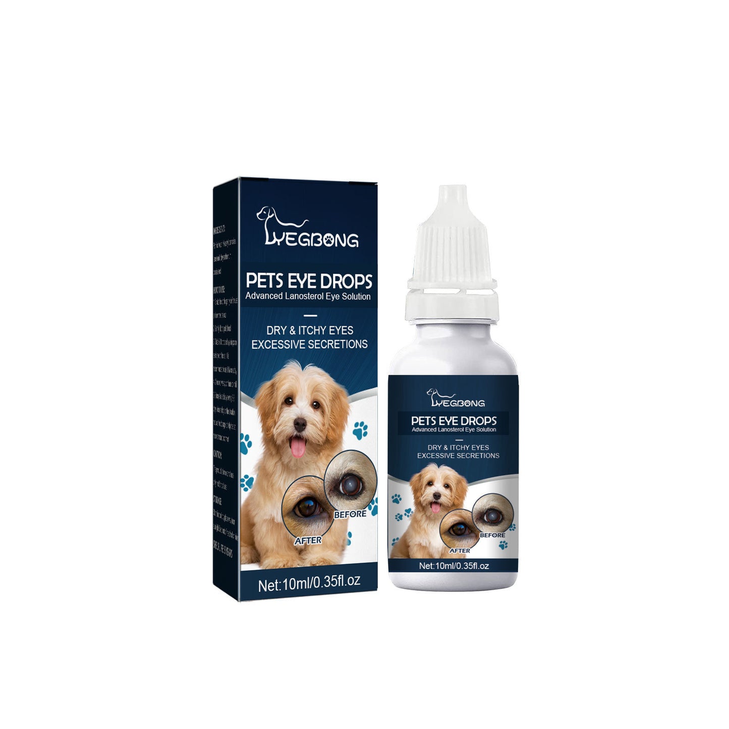 EcoTail™ Gentle Eye Drops (Dog & Cat Safe) (EcoSafe)