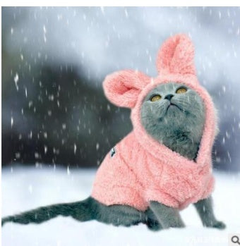 EcoTail Cozy Plush Cat Sweater