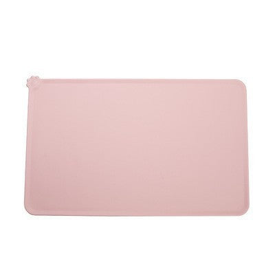 EcoTail™ Non-Slip Silicone Pet Feeding Mat – Waterproof Food & Water Bowl Pad (EcoSafe)