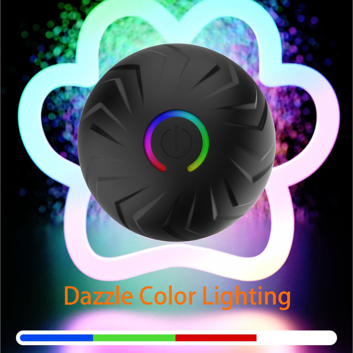 EcoTail™ Smart Bounce Ball – Interactive Play for Dogs & Cats