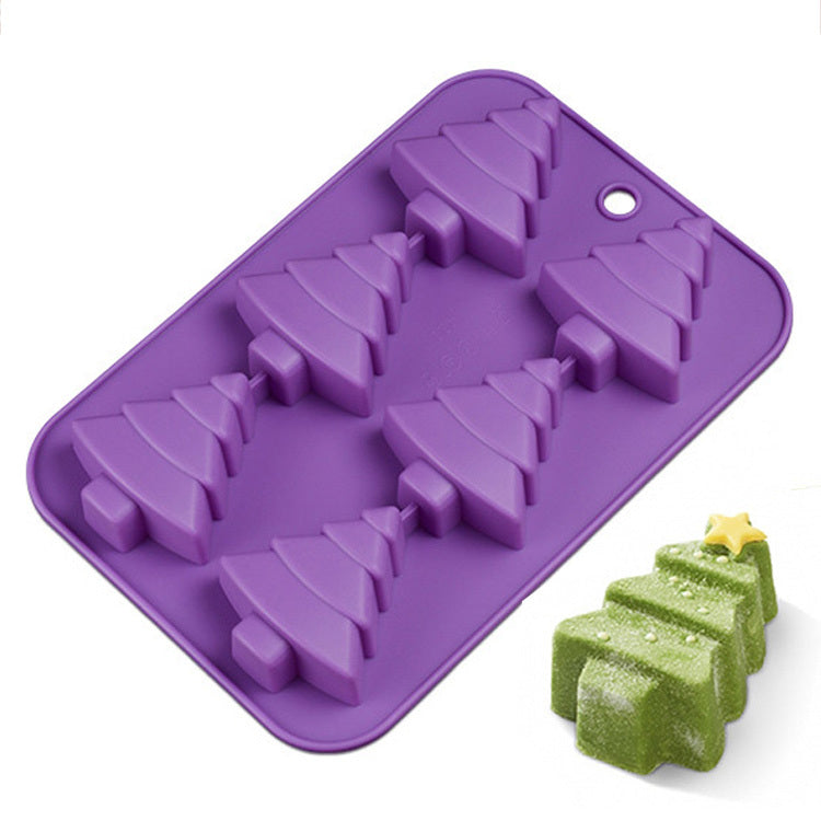 EcoTail Christmas tree silicone mold for cats and dogs