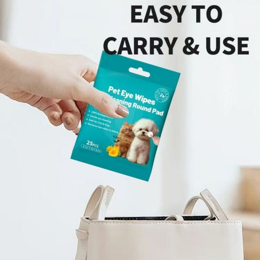 EcoTail™ Gentle Eye Wipes (Dogs & Cats)(EcoSafe)