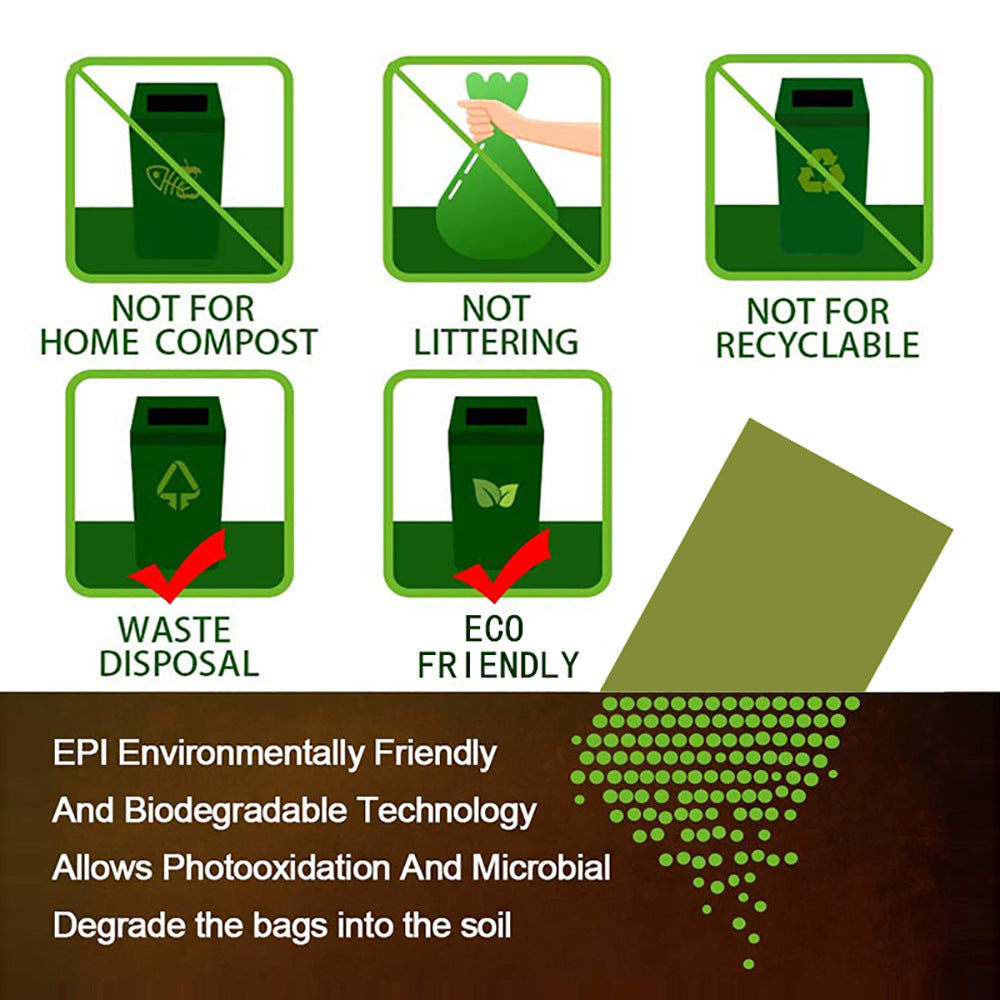 EcoTail™ Extra-Thick Dog Poop Bags – Leak-Proof & Eco-Friendly (EcoSafe)