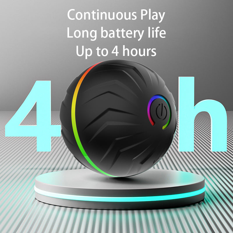 EcoTail™ Smart Bounce Ball – Interactive Play for Dogs & Cats