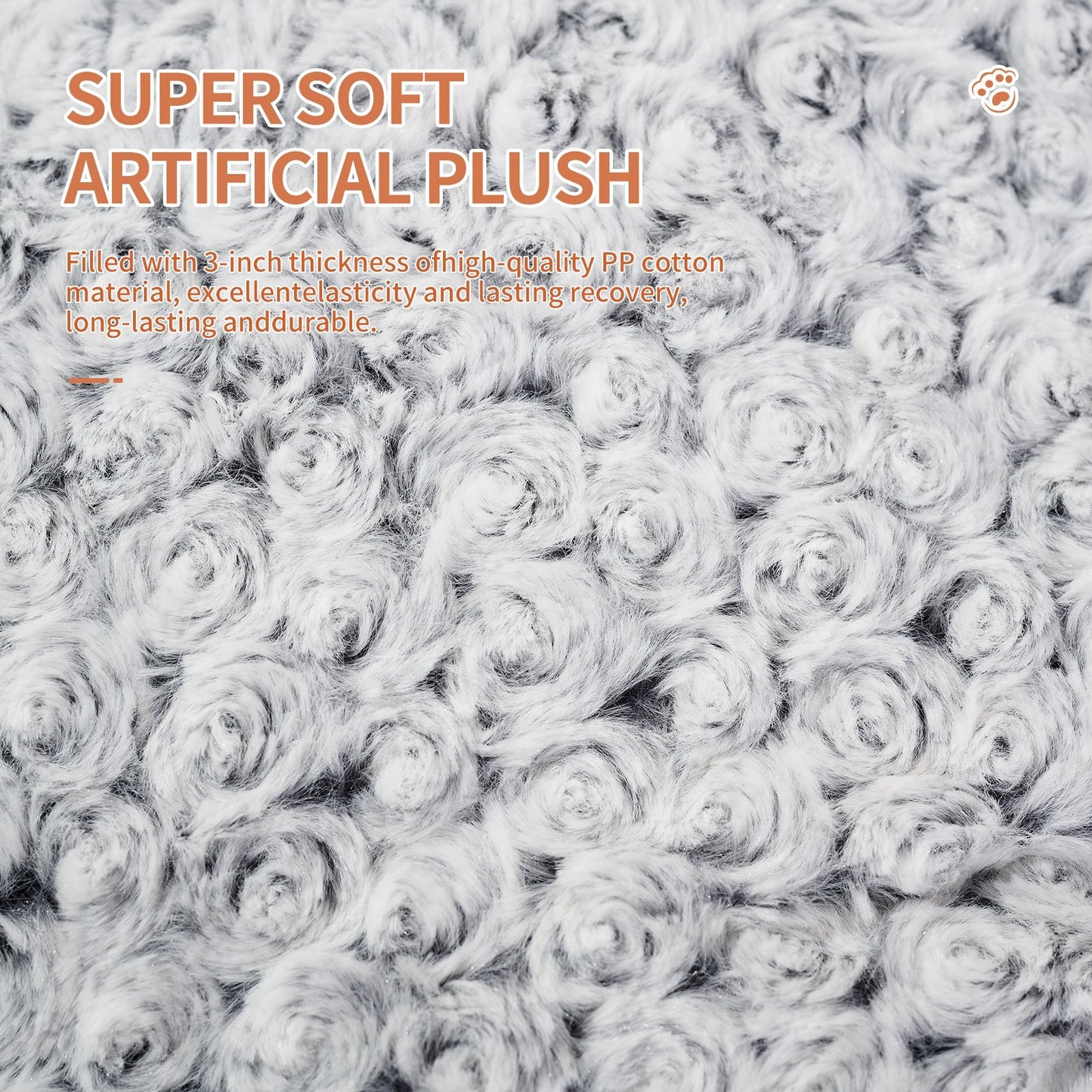 EcoTail Cozy Velvet Dog Bed – Thickened Soft Kennel Mat