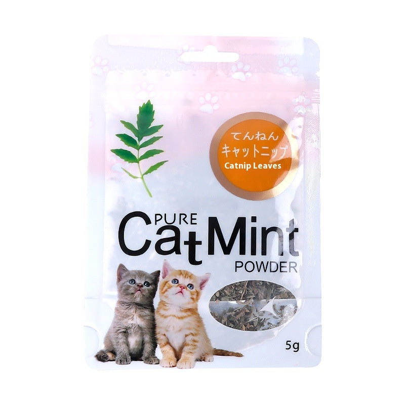 EcoTail™ Cat Mint Leaf Powder Treats (EcoSafe)
