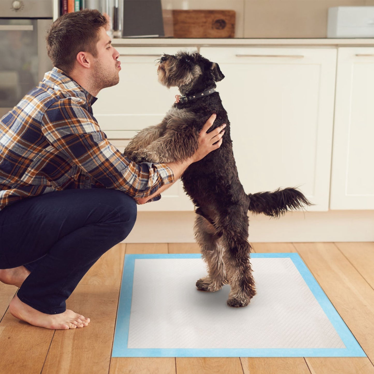 EcoTail™ Pet Training Pads – 50 Pack Leak-Proof Absorbent Mats (24” x 18”) (EcoSafe)