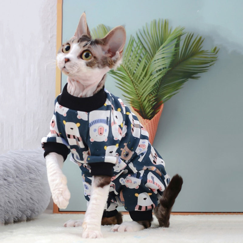 EcoTail Lightweight Cat Shirt (Hairless & Sensitive Breeds)