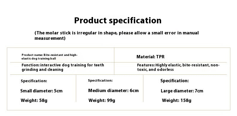 EcoTail™ Glow Ball – Elastic Chew & Play Toy for Dogs