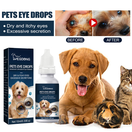 EcoTail™ Gentle Eye Drops (Dog & Cat Safe) (EcoSafe)