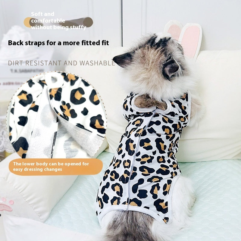 EcoTail Post-Surgery Recovery Suit (Cats & Small Pets)